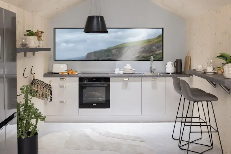 Nobilia-Küche_Flash_seidengrau_Granti-Arbeitsfläche